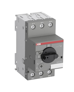 ABB Wyłącznik silnikowy MS116-0.63, zakres 0.40-0.63A, 0.18kW, Icu 50kA, ster. pokrętłem