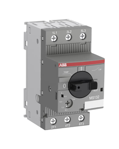 Wyłącznik silnikowy MS132-10, zakres 6.3-10A, 4.00kW, Icu 100kA, ster. pokrętłem